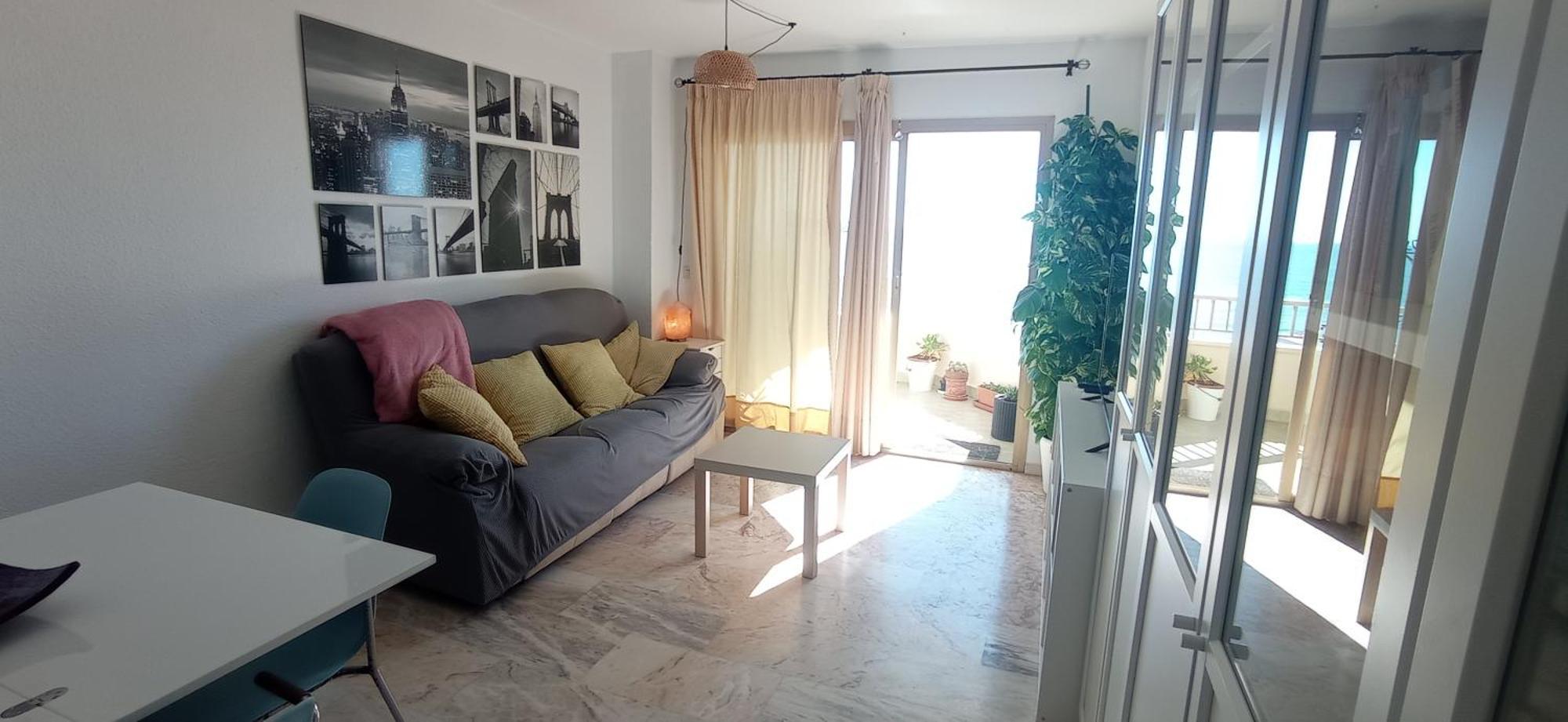 Apartamento Frente Al Mar Paz Y Relax 푸엔히롤라 외부 사진
