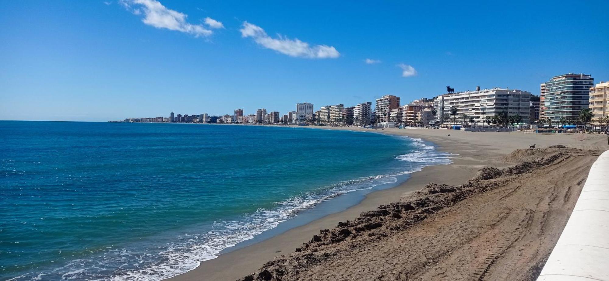 Apartamento Frente Al Mar Paz Y Relax 푸엔히롤라 외부 사진